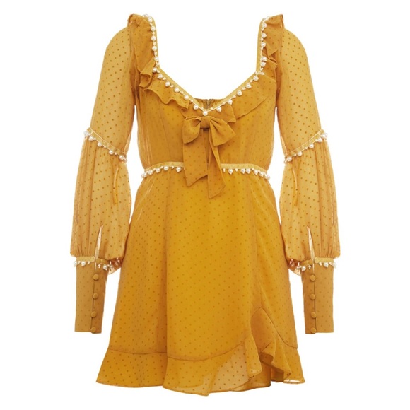 For Love and Lemons MARQUEE MINI DRESS NEW - Picture 1 of 14